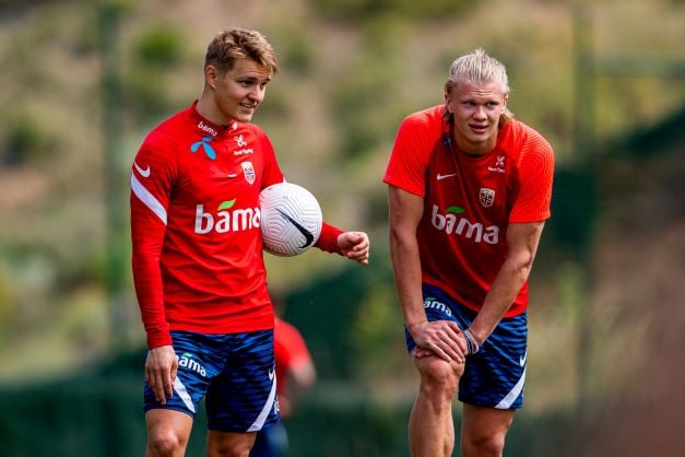 Odegaard and Haaland1